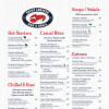 Lunch Menu Point Lobster Bar & Grill